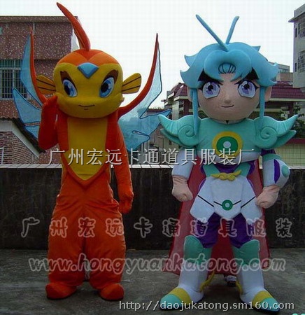 专业订做人偶服装,卡通模型,广告道具服装机器