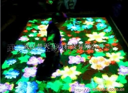 供应互动投影广告系统,展览展示,楚天互动,多媒