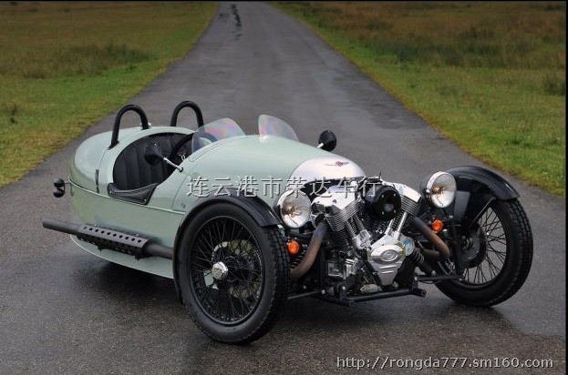 【复古边三轮摩托车】