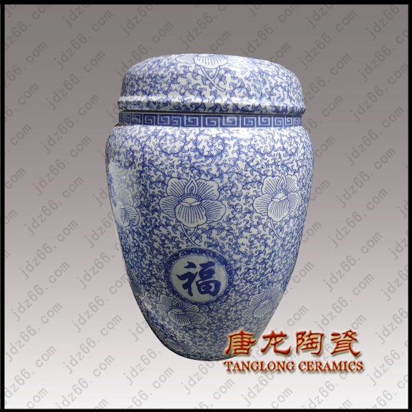 39、青花福字陶瓷骨灰盒GHHQQIZQ039-高54cm直径34cm-.jpg